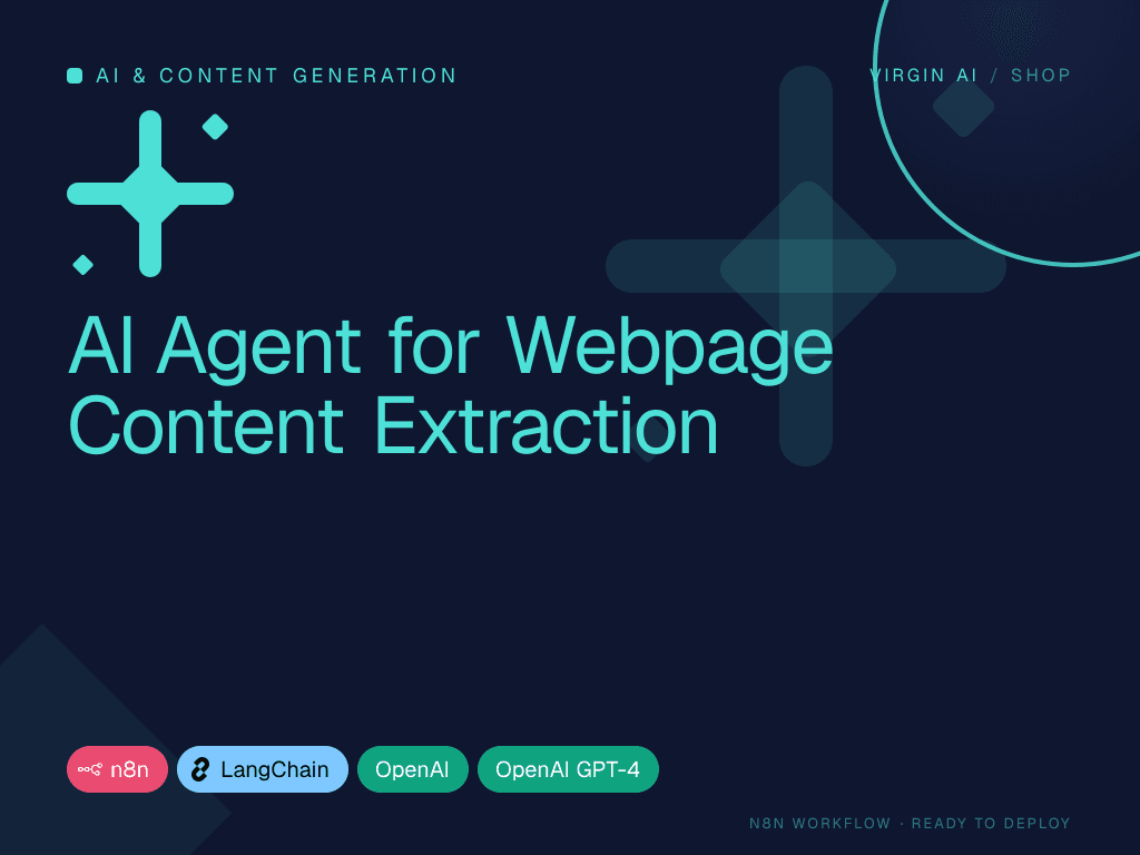 AI Agent for Webpage Content Extraction