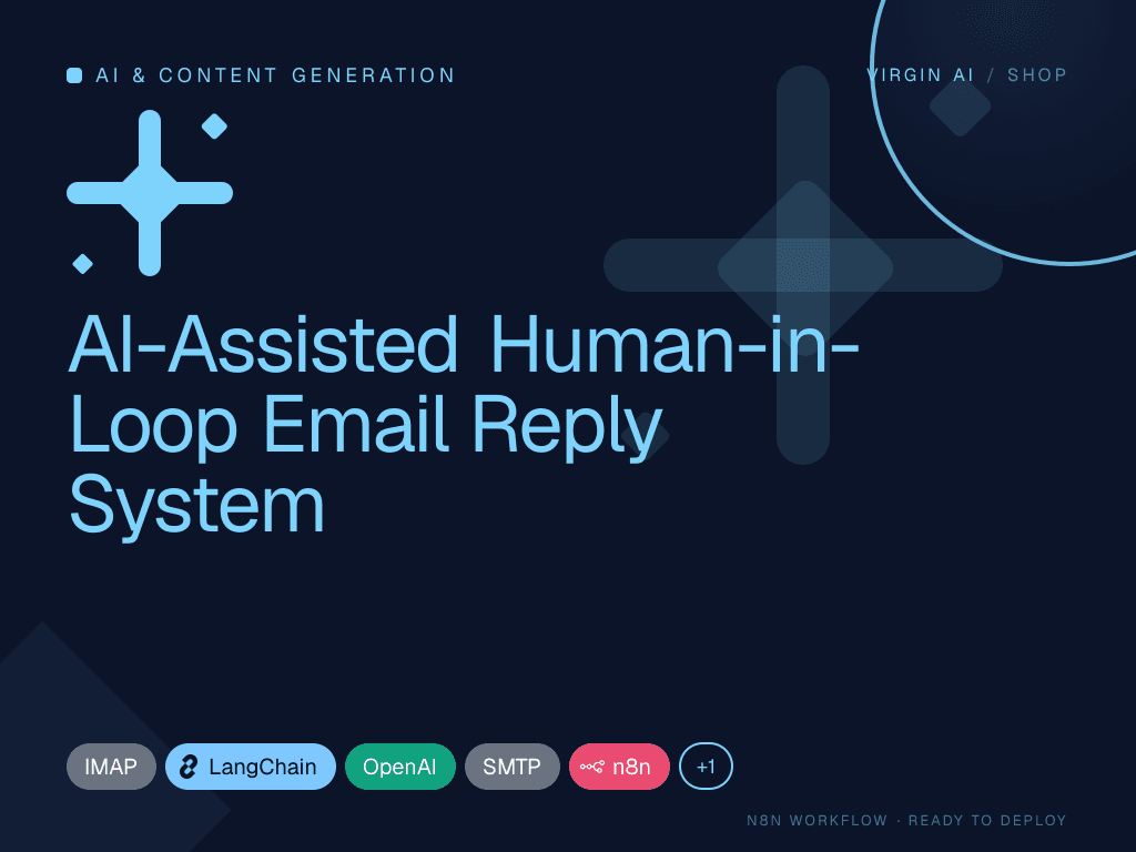 AI-Assisted Human-in-Loop Email Reply System