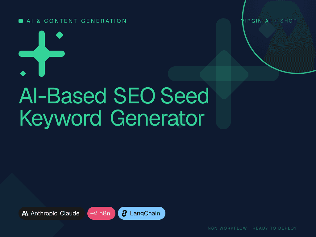 AI-Based SEO Seed Keyword Generator