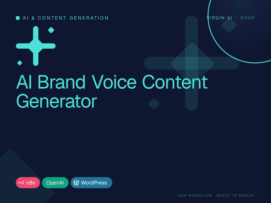 AI Brand Voice Content Generator