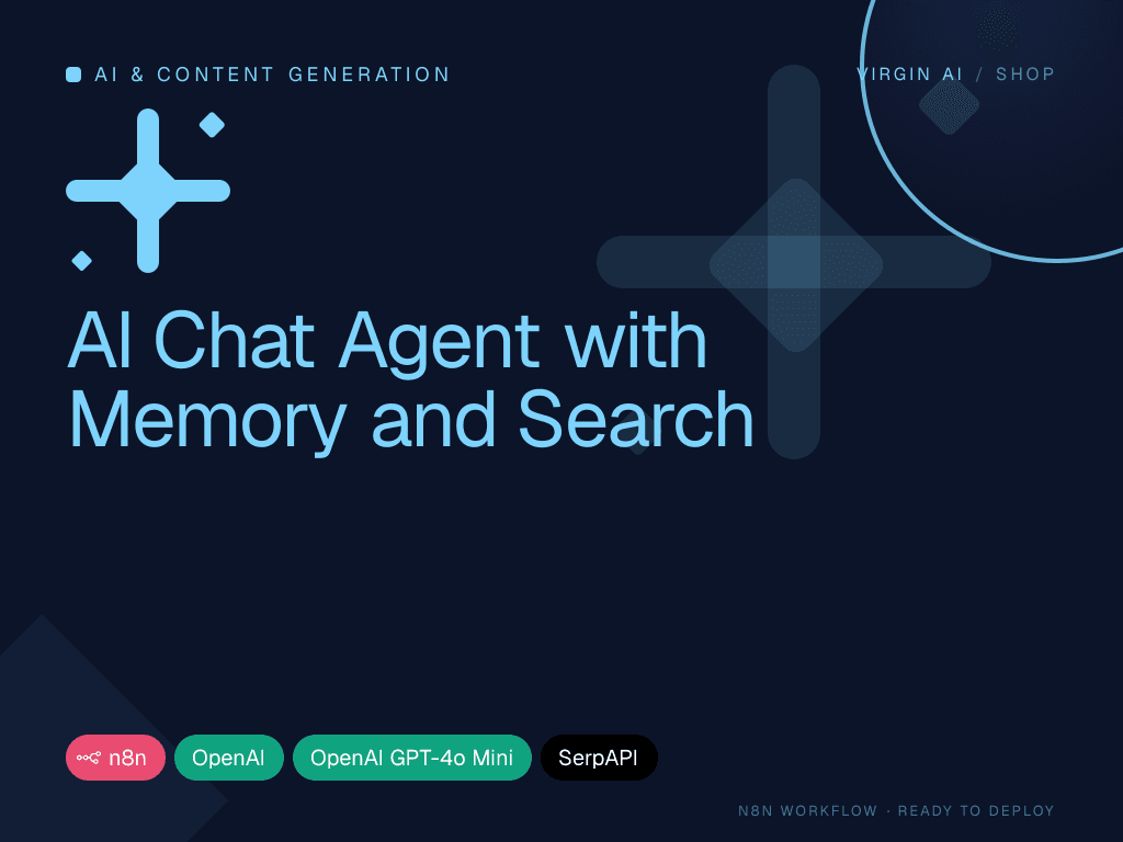AI Chat Agent with Memory and Search