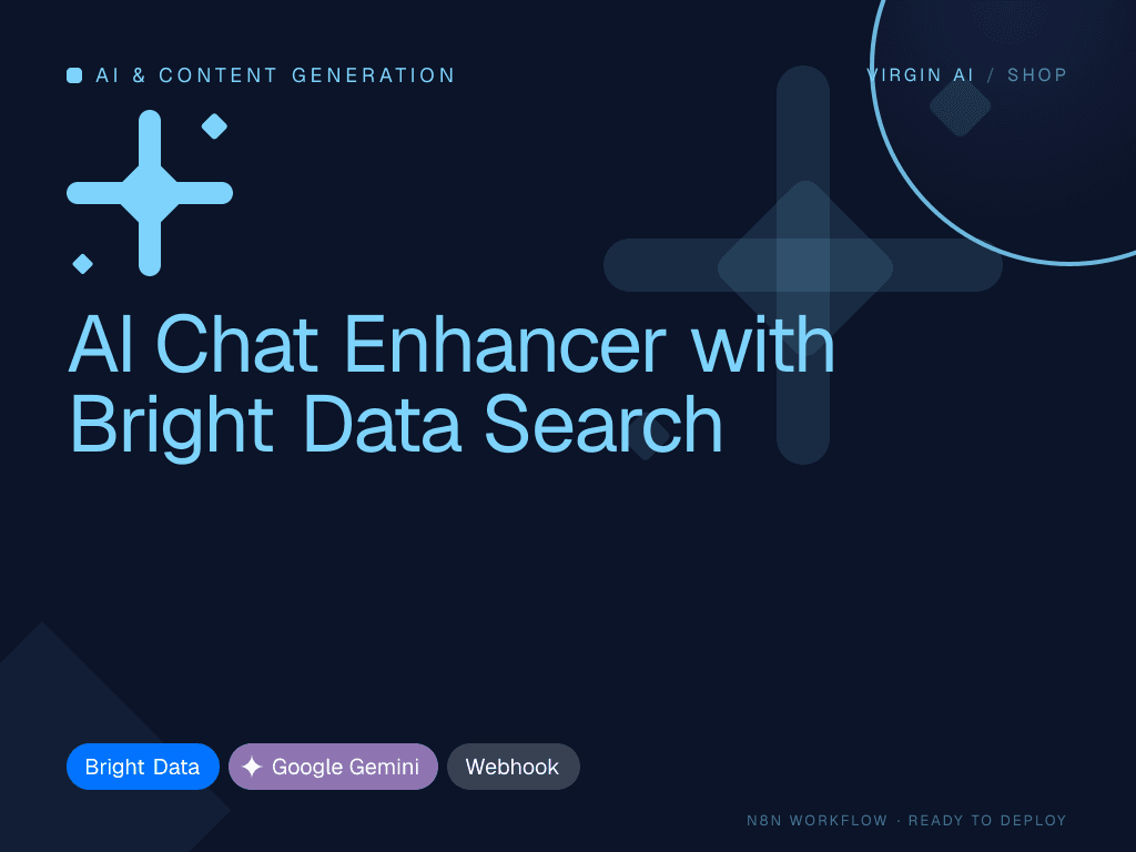 AI Chat Enhancer with Bright Data Search