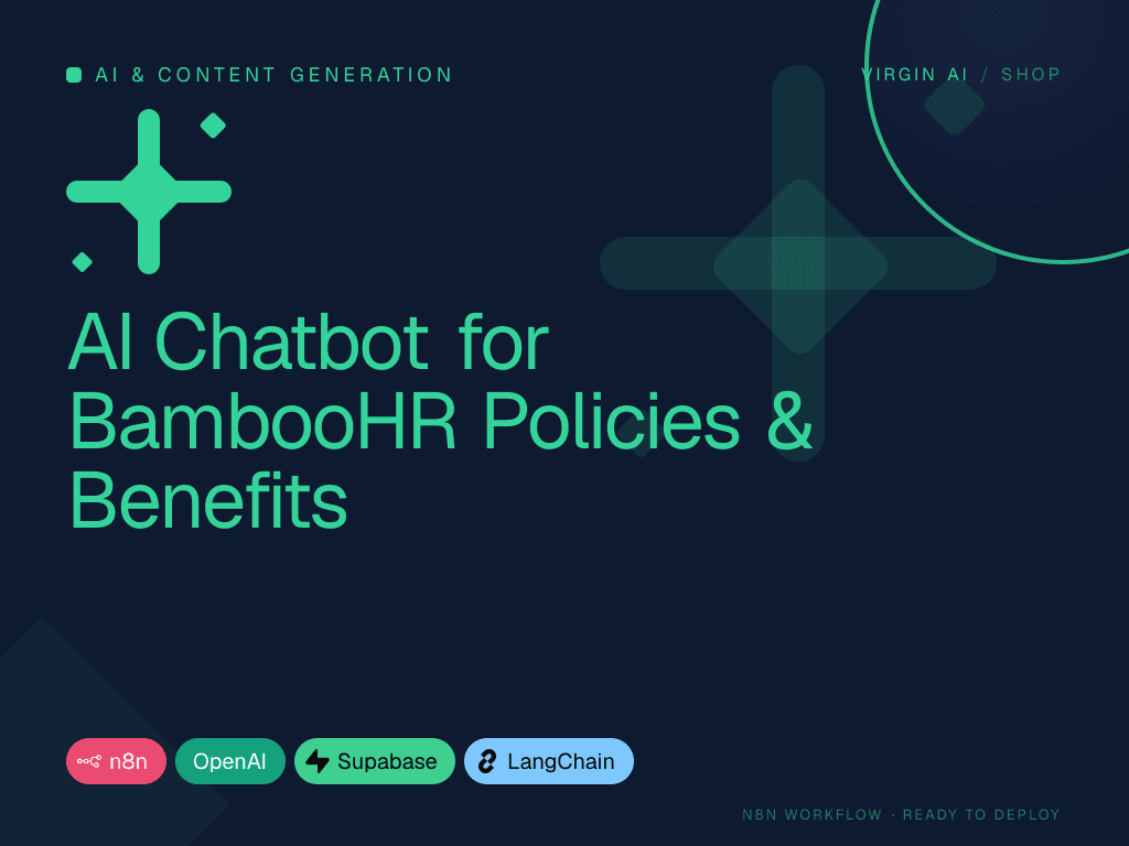 AI Chatbot for BambooHR Policies & Benefits