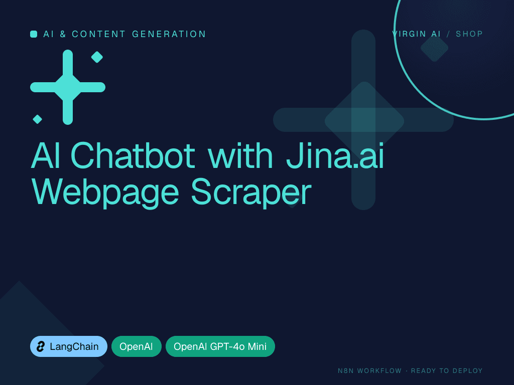 AI Chatbot with Jina.ai Webpage Scraper