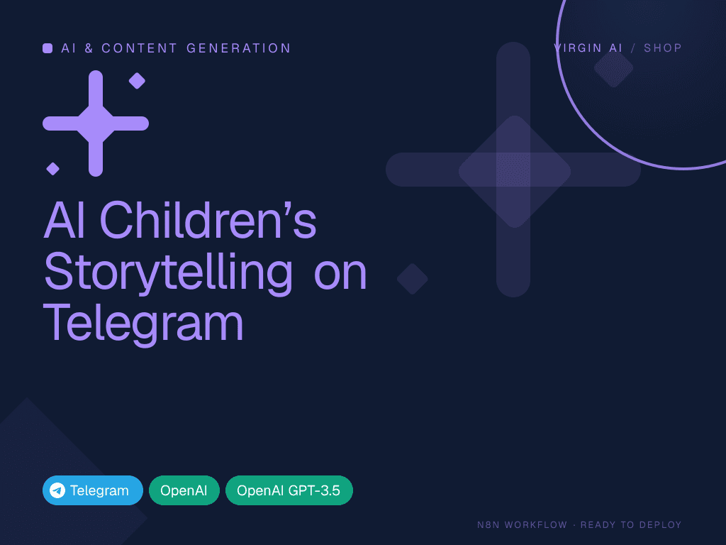 AI Children’s Storytelling on Telegram