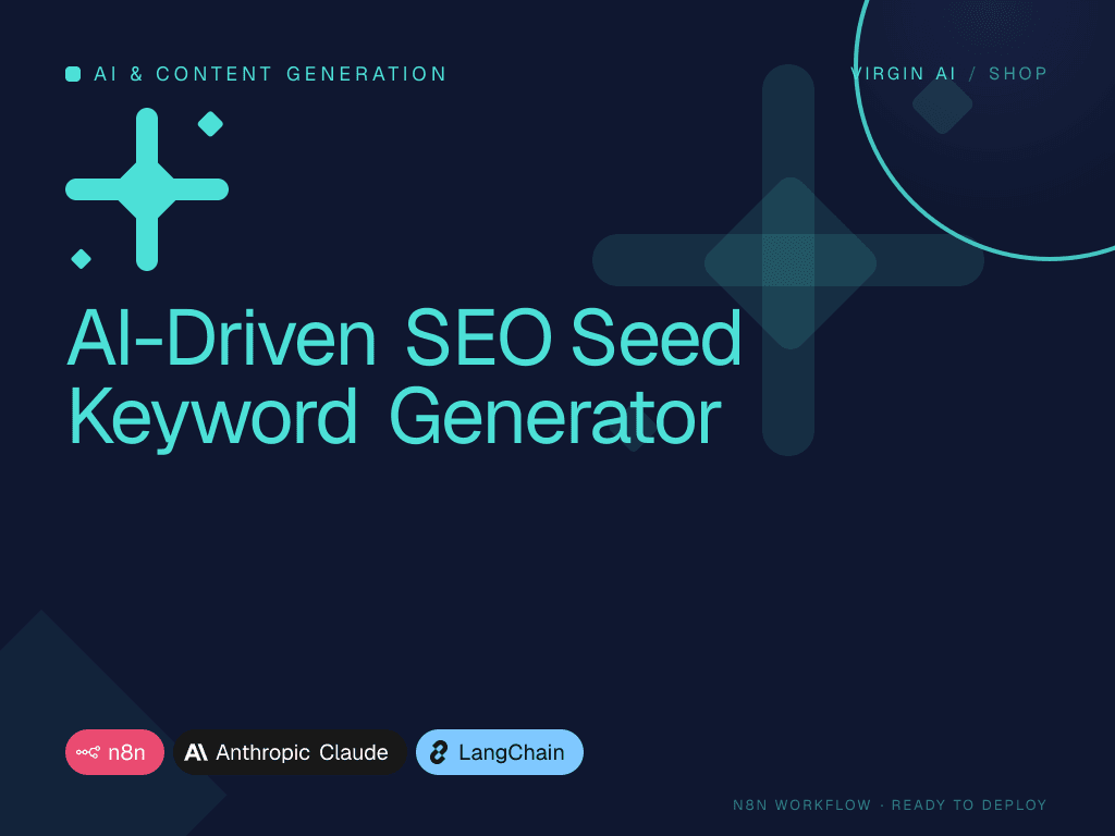 AI-Driven SEO Seed Keyword Generator