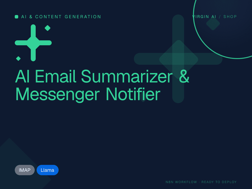 AI Email Summarizer & Messenger Notifier