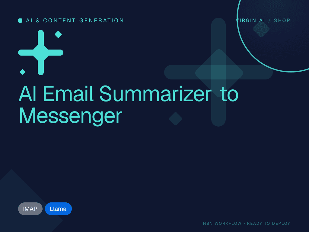 AI Email Summarizer to Messenger