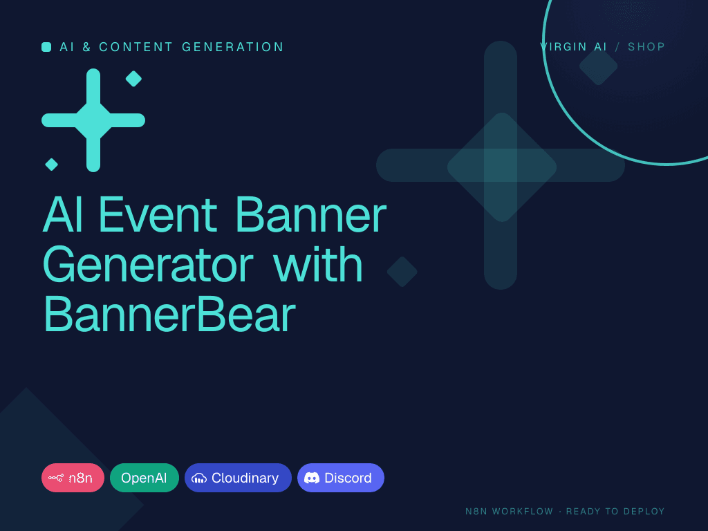 AI Event Banner Generator with BannerBear