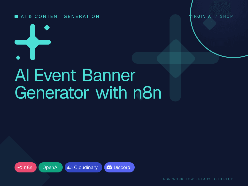 AI Event Banner Generator with n8n