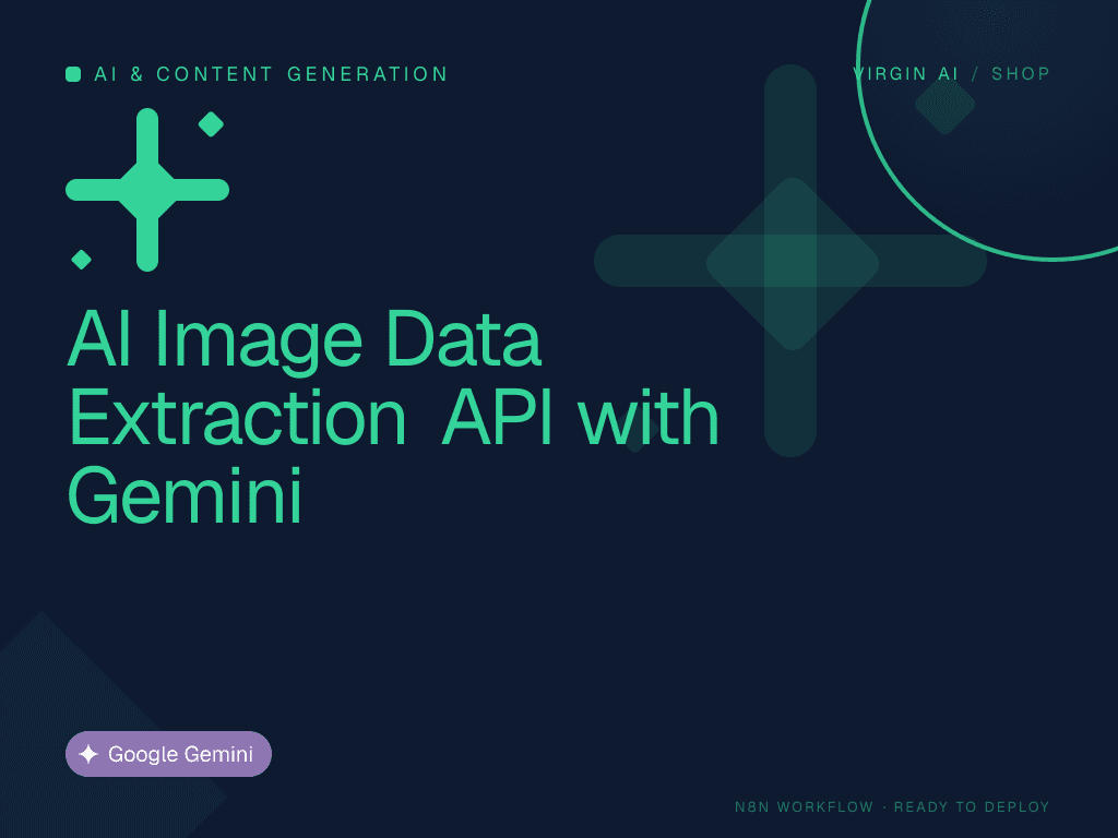 AI Image Data Extraction API with Gemini