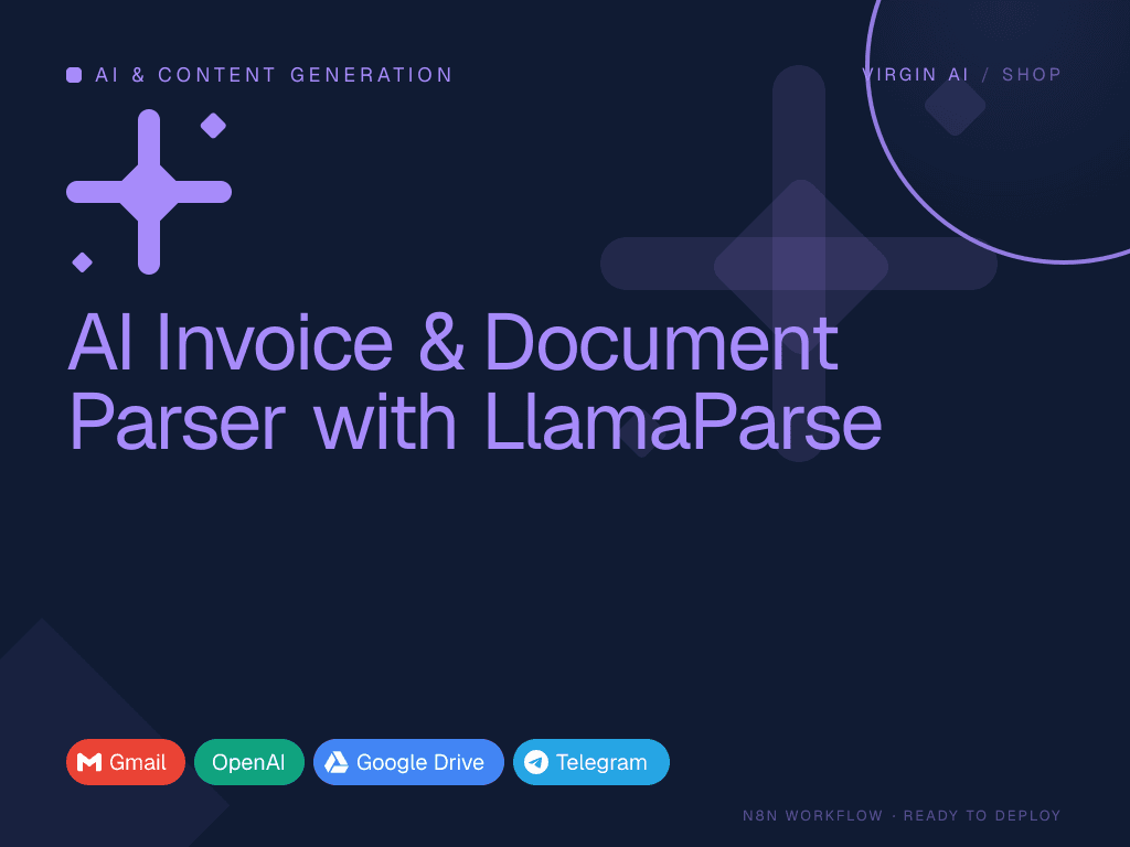 AI Invoice & Document Parser with LlamaParse