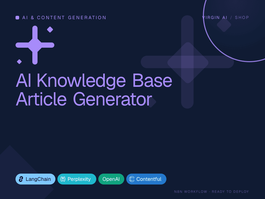 AI Knowledge Base Article Generator