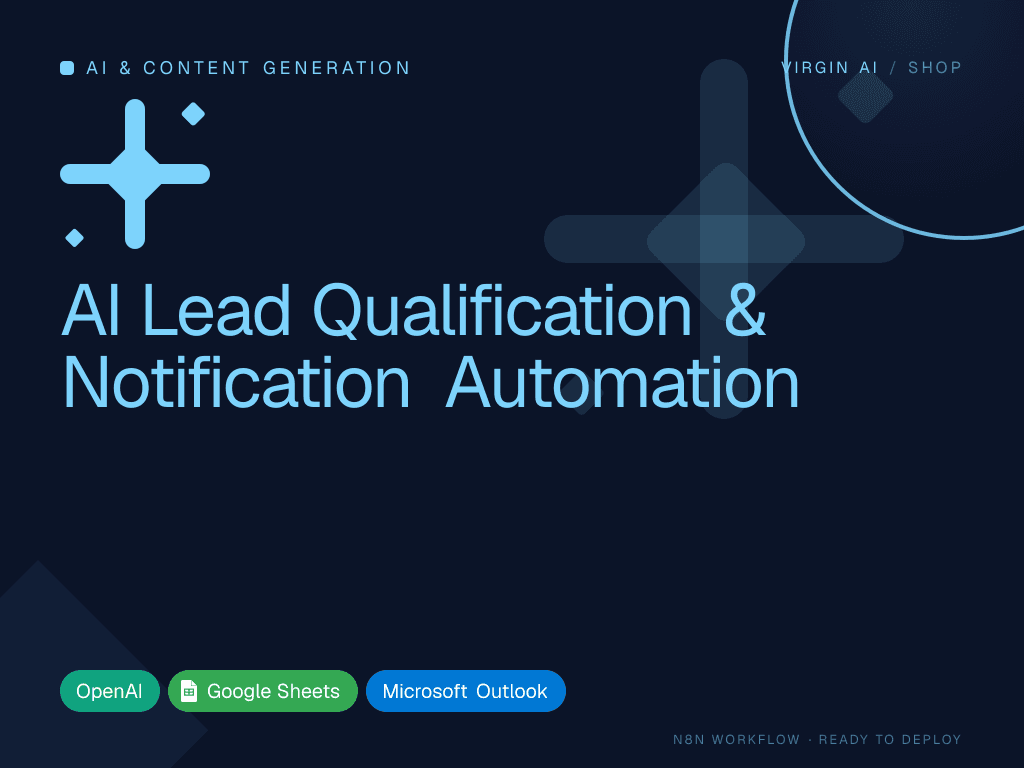 AI Lead Qualification & Notification Automation