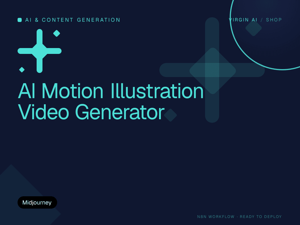 AI Motion Illustration Video Generator
