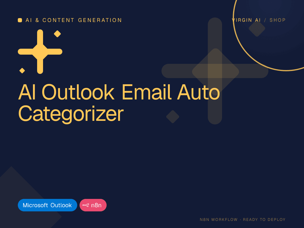 AI Outlook Email Auto Categorizer