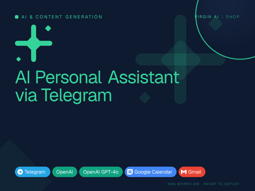 AI Personal Assistant via Telegram