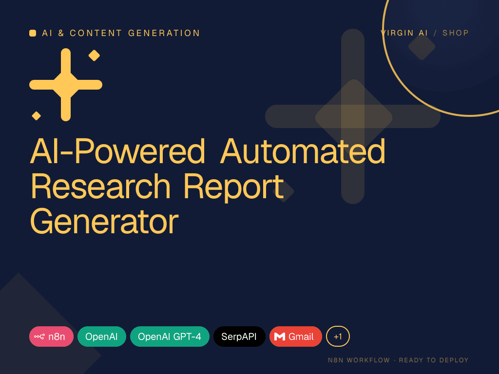 AI-Powered Automated Research Report Generator