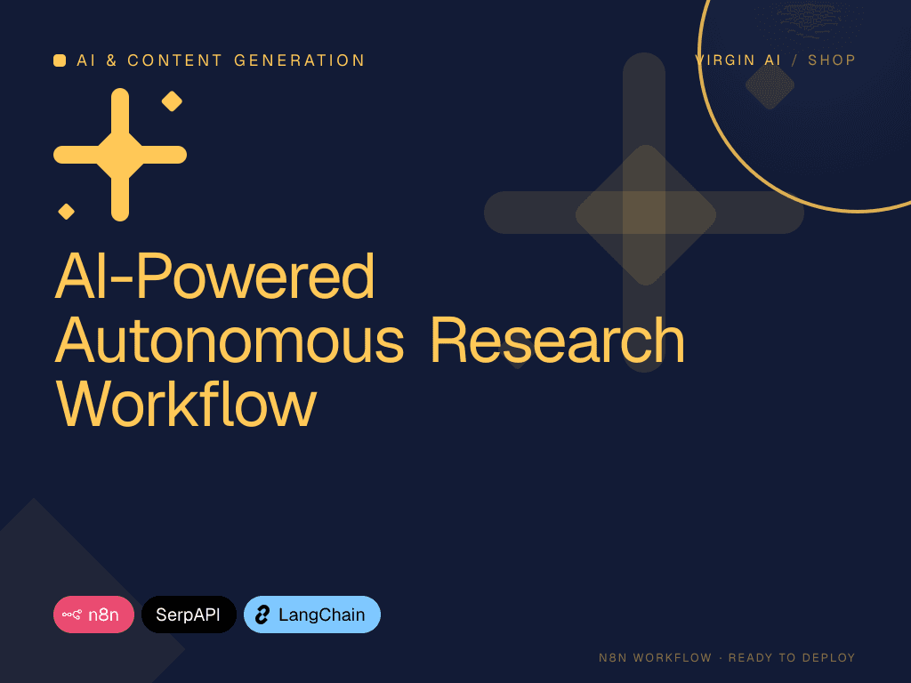 AI-Powered Autonomous Research Workflow