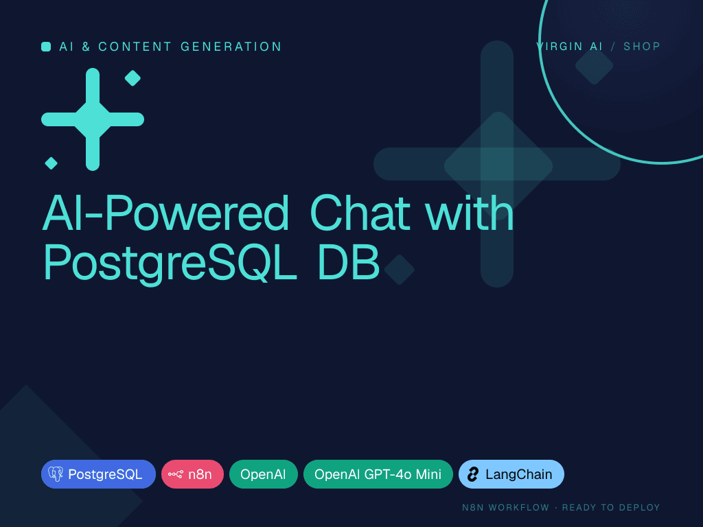 AI-Powered Chat with PostgreSQL DB