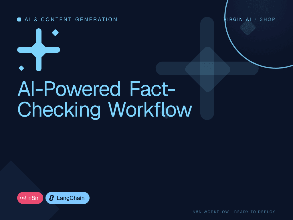 AI-Powered Fact-Checking Workflow