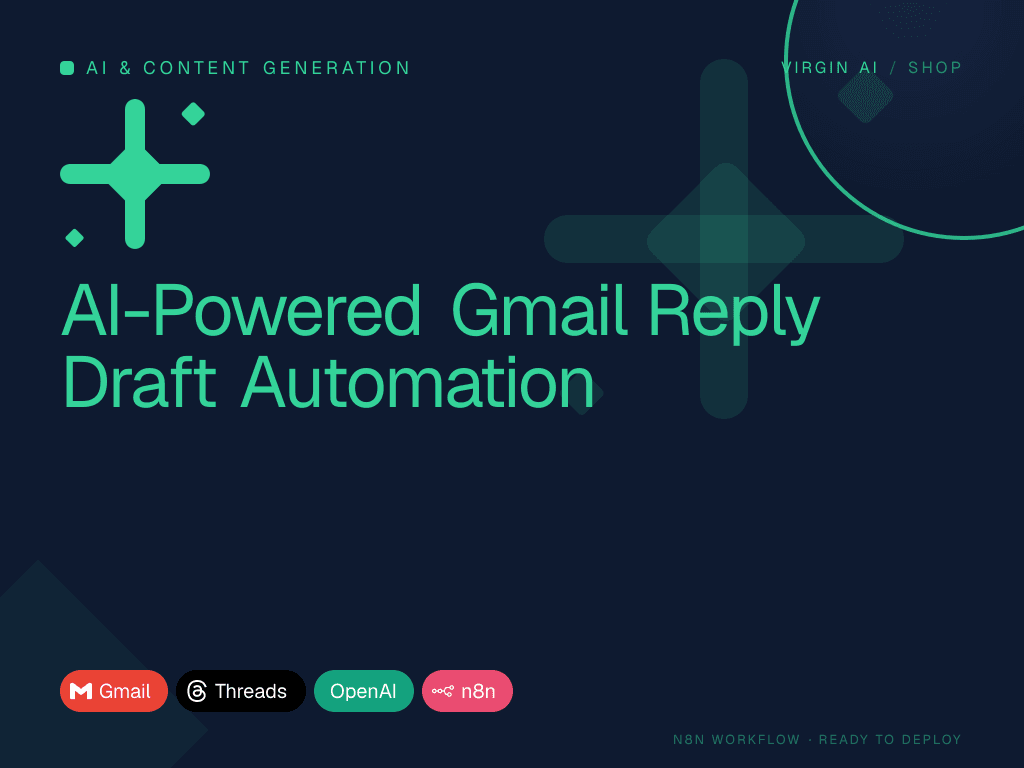 AI-Powered Gmail Reply Draft Automation