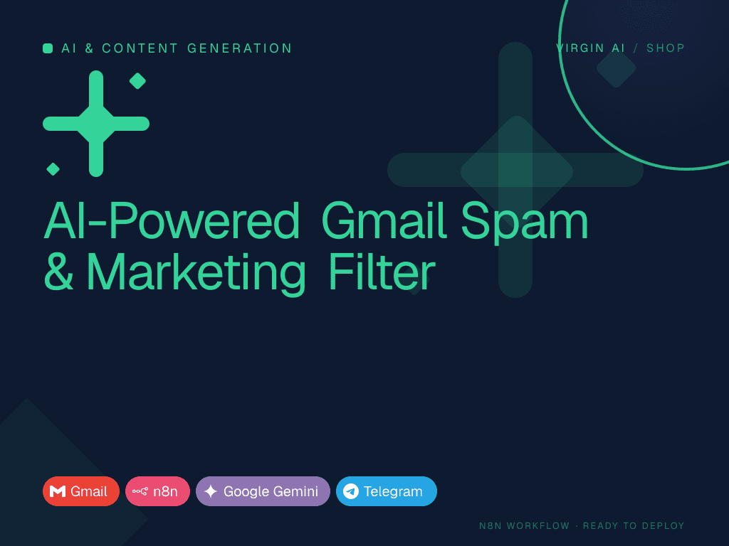 AI-Powered Gmail Spam & Marketing Filter