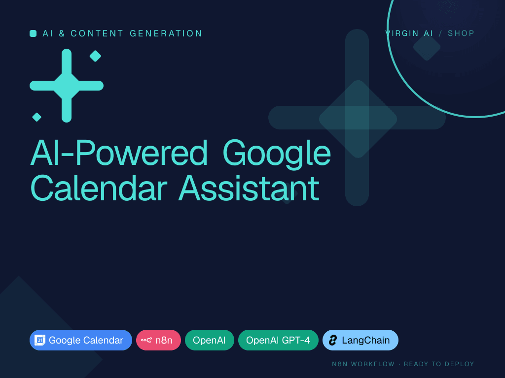 AI-Powered Google Calendar Assistant