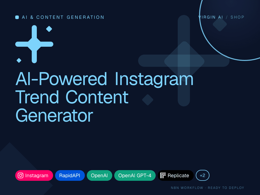 AI-Powered Instagram Trend Content Generator