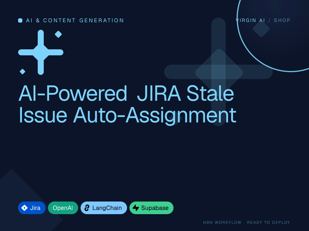 AI-Powered JIRA Stale Issue Auto-Assignment