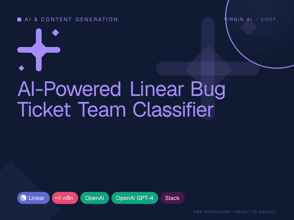 AI-Powered Linear Bug Ticket Team Classifier