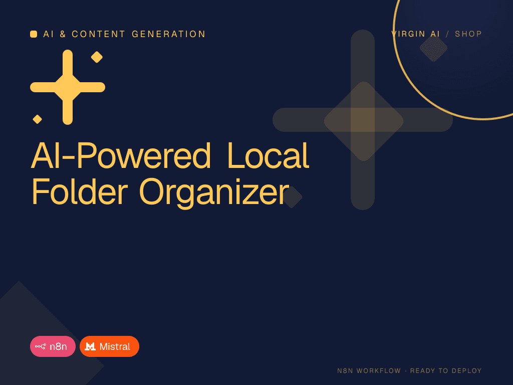 AI-Powered Local Folder Organizer