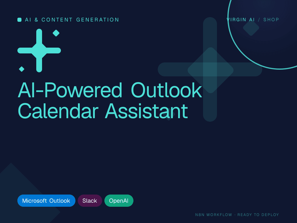 AI-Powered Outlook Calendar Assistant