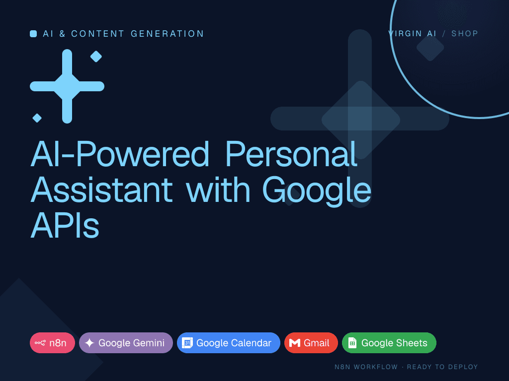 AI-Powered Personal Assistant with Google APIs