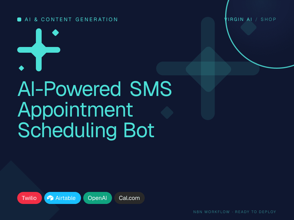 AI-Powered SMS Appointment Scheduling Bot