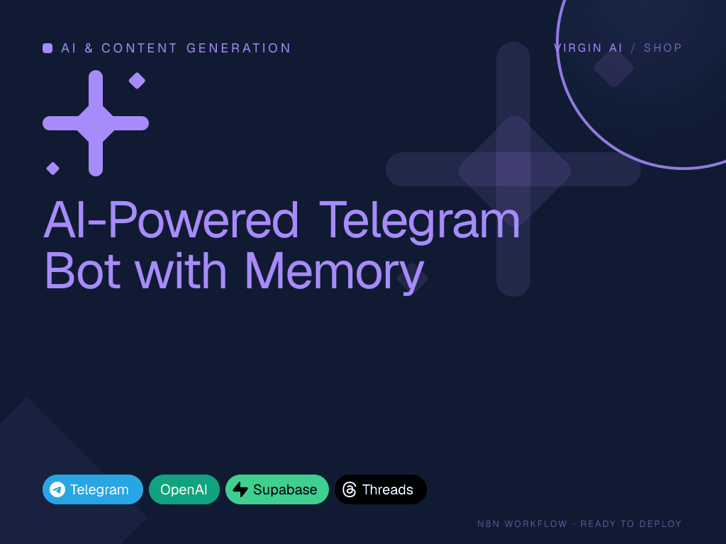 AI-Powered Telegram Bot with Memory