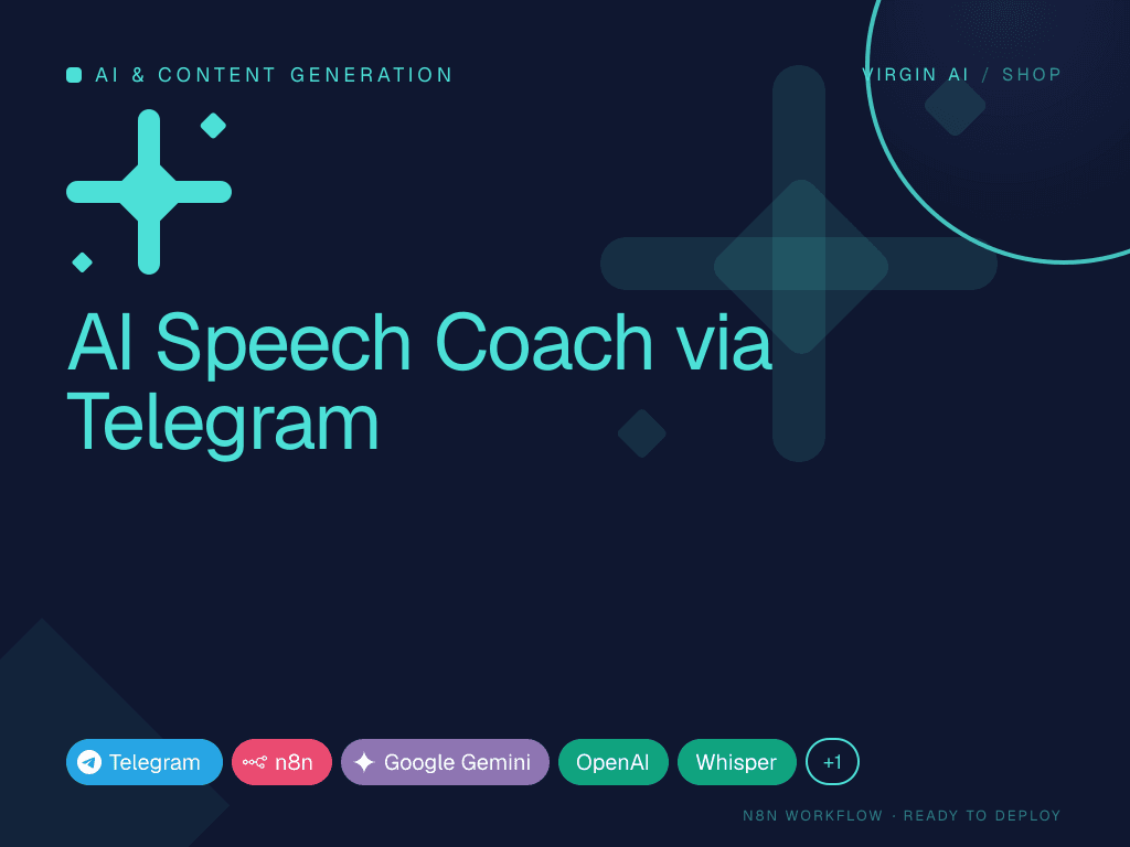 AI Speech Coach via Telegram