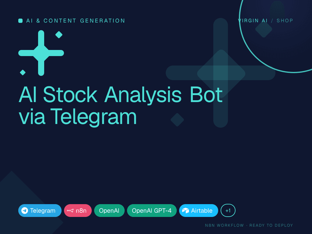 AI Stock Analysis Bot via Telegram