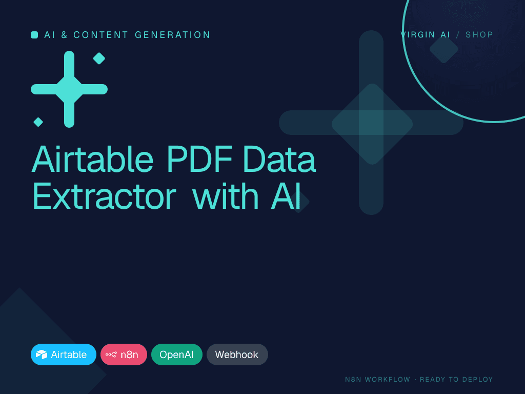 Airtable PDF Data Extractor with AI