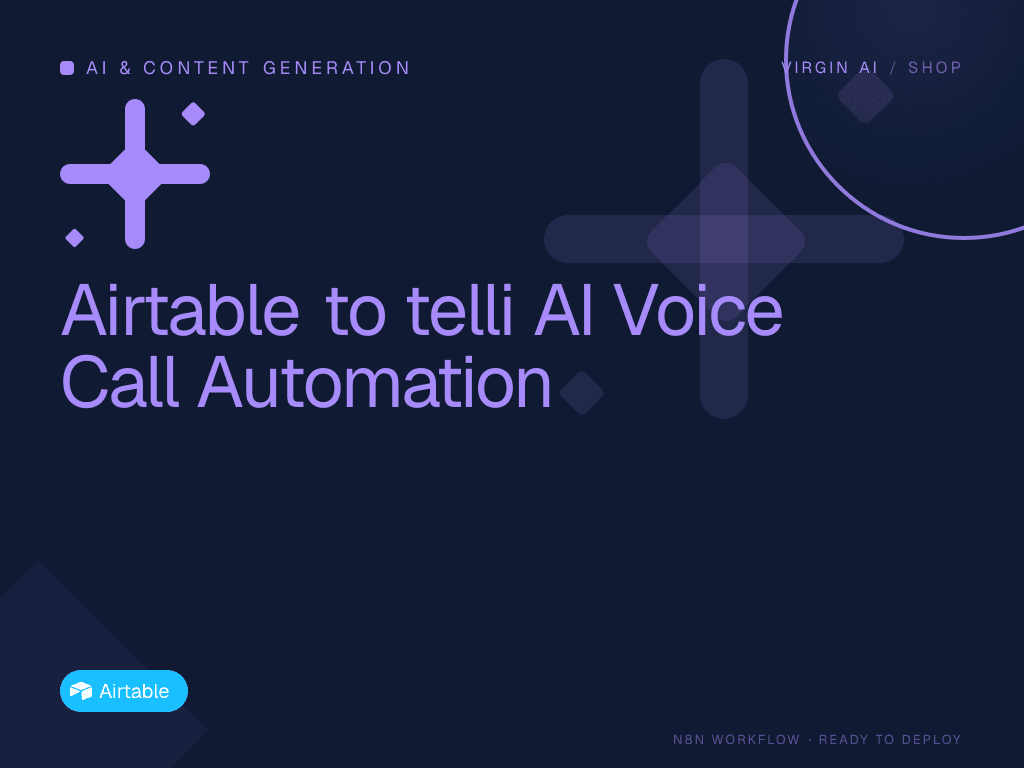 Airtable to telli AI Voice Call Automation