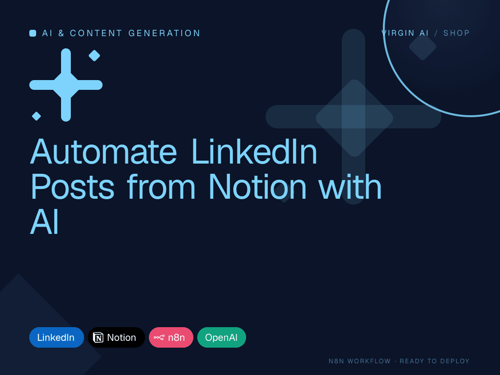 Automate LinkedIn Posts from Notion with AI