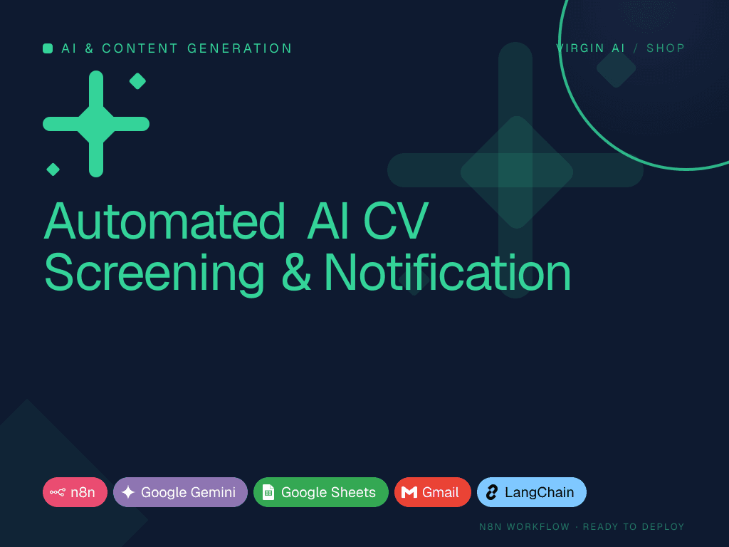Automated AI CV Screening & Notification