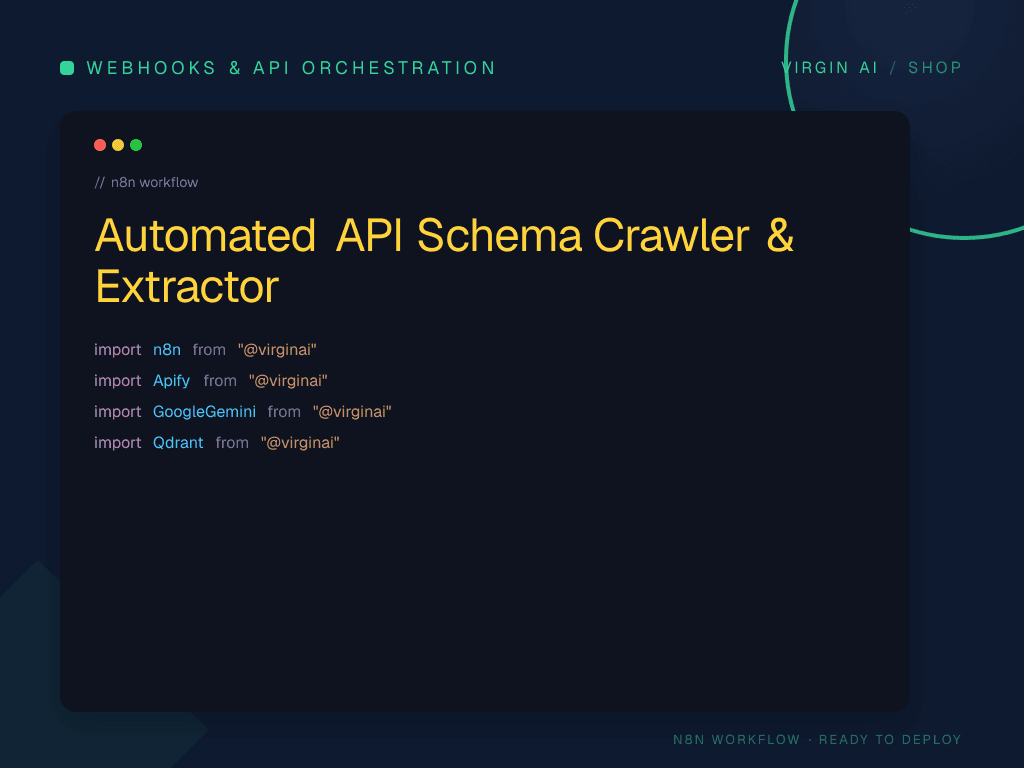 Automated API Schema Crawler & Extractor
