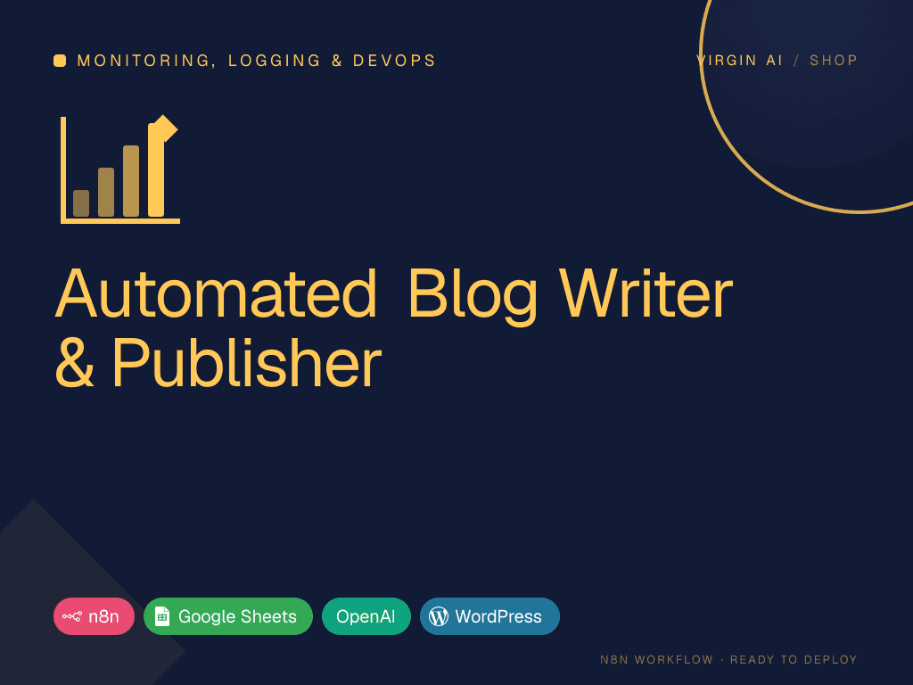 Automated Blog Writer & Publisher