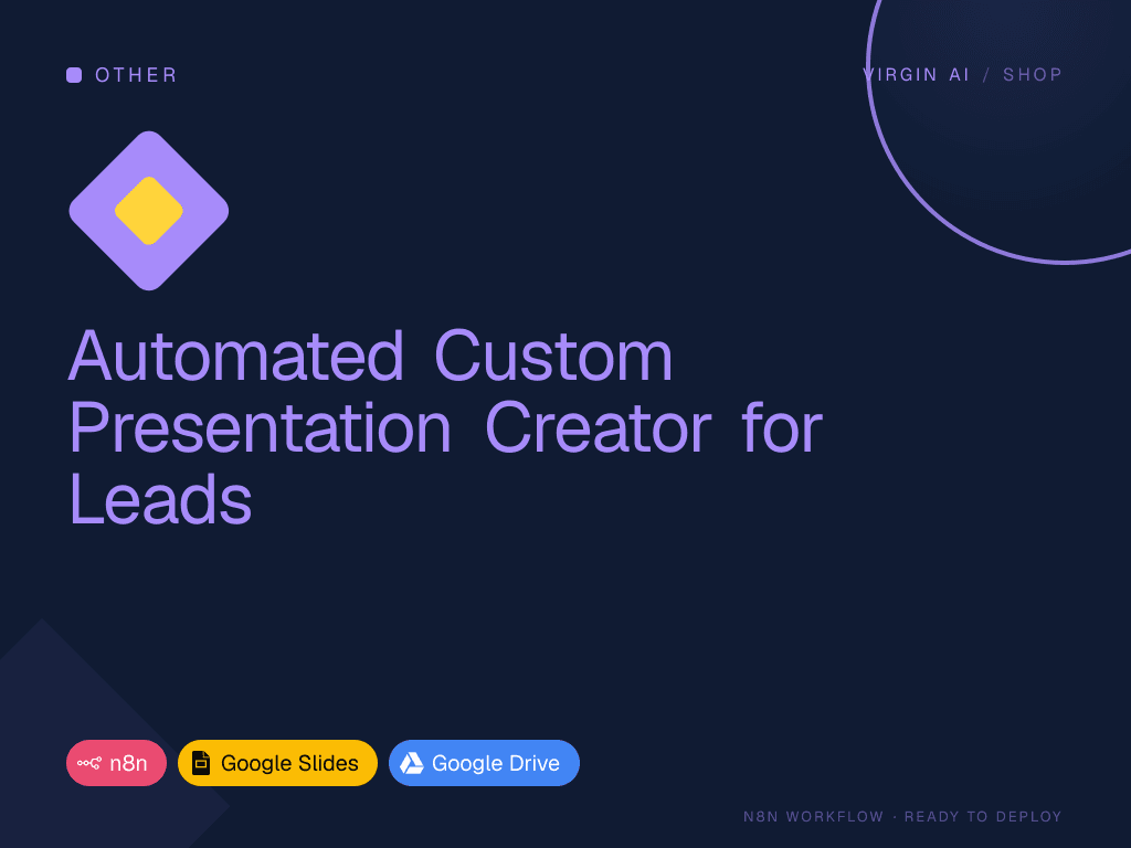 Automated Custom Presentation Creator for Leads