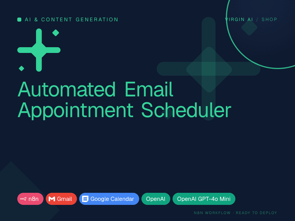 Automated Email Appointment Scheduler