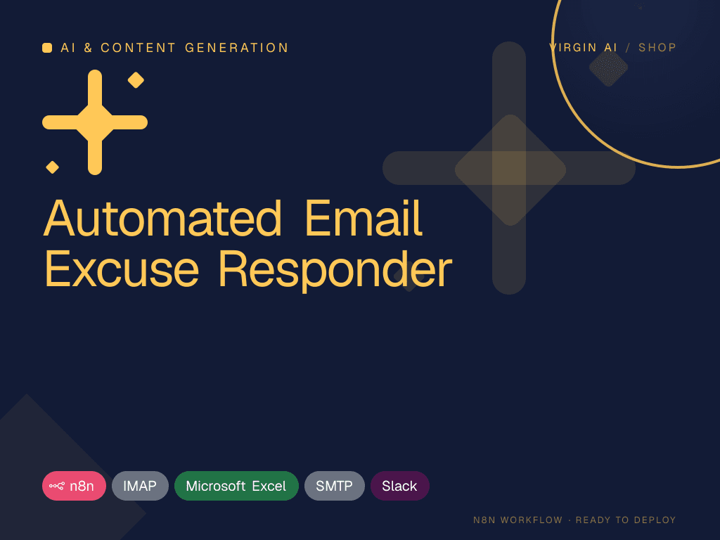 Automated Email Excuse Responder