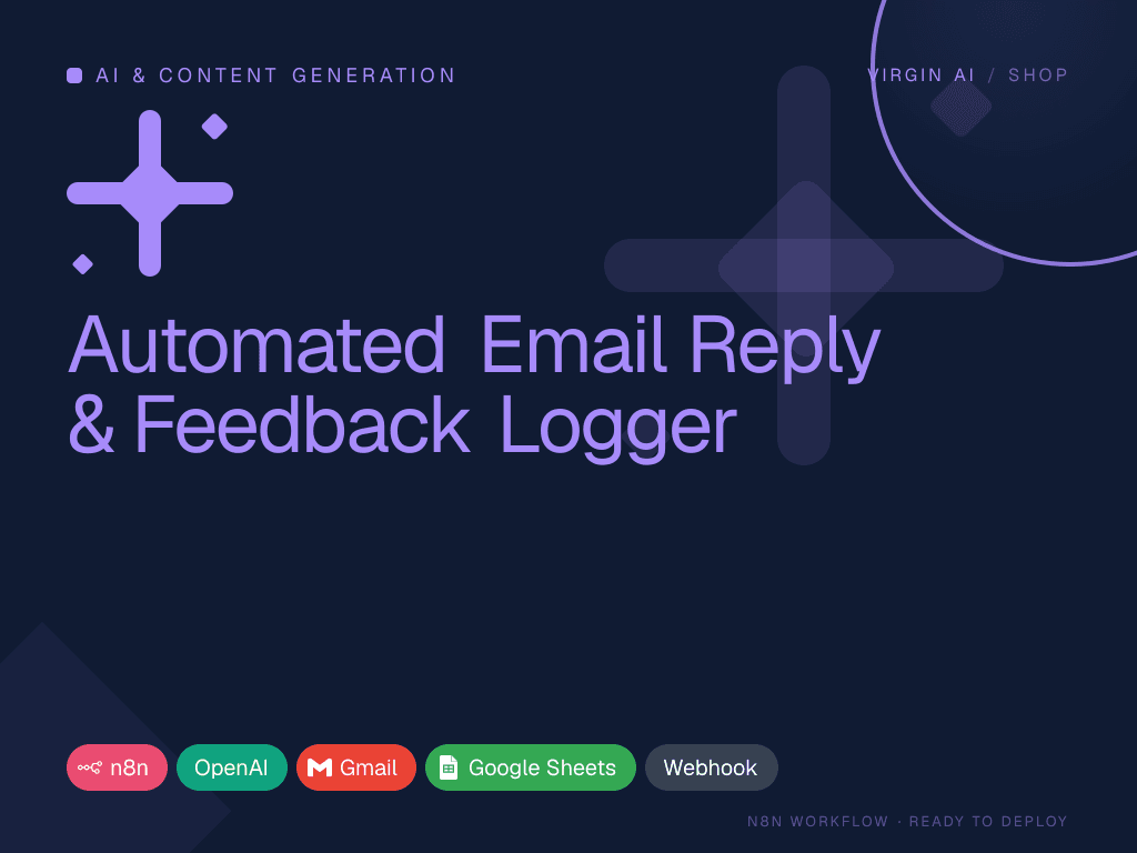 Automated Email Reply & Feedback Logger
