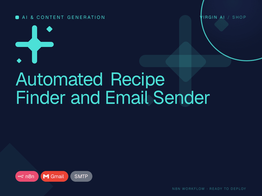 Automated Recipe Finder and Email Sender