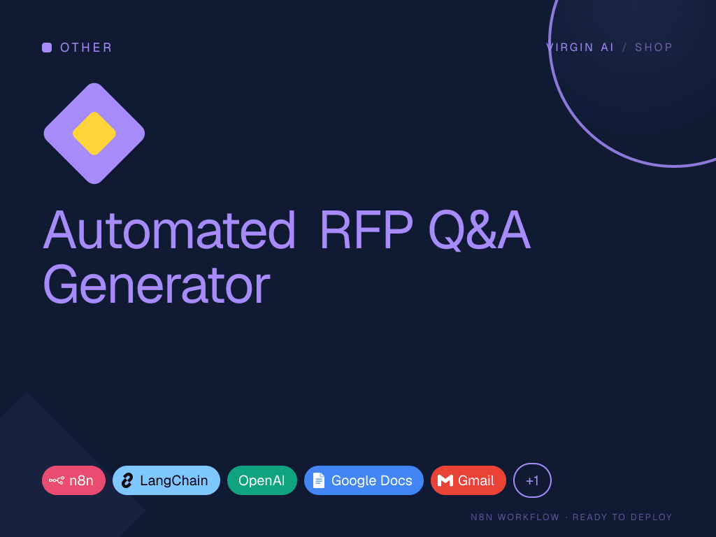 Automated RFP Q&A Generator